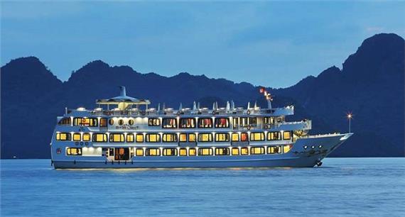 Combo du thuyền Athena  5* + Khách sạn Luxury Mường Thanh